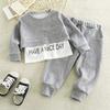 Fashion Outfit for Girls Kids Spring Sportswear 2-Piece Set Toddler Clothing Autumn Casual Sports Suit