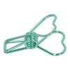 100pcs   Clips Cute Cartoon Heart Shape Metal Hollowed   Tail Clips Paper Clamps   Supplies