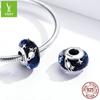 Design S925 Silver Glazed Bead Collection Diy Beaded Bracelet Jewelry Accessories