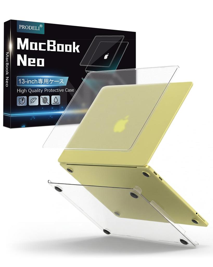 Dedicated case for MacBook Neo Matte clear hard fingerprint and scratch precise highly designed for Compatible with 2026 A18 Pro 13-inch A3404.