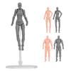 Figure Model PVC Action Figure Drawing Model Movable Joint Pedestal Support Artist Draw Painting Mod