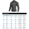 Wetsuit Top Scuba Diving Suit 3mm Black High Elastic with Zipper Spearfishing Dive Body