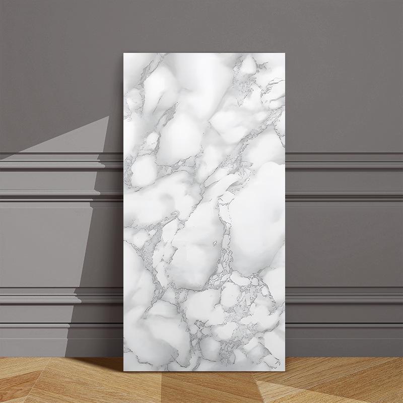 Imitation Marble Tile Stickers for Kitchen, Bathroom & Bedroom – Self-Adhesive Wall Decor