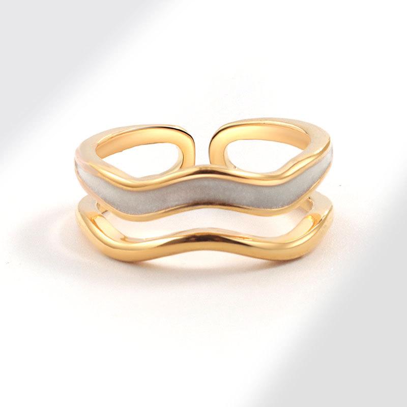 Minimalist Index Finger Ring For Women Unique High End Design Simple Versatile Band Stylish Jewelry Accessory
