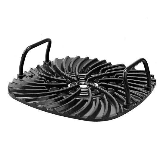 

Решетка для гриля, защита от брызг, антипригарное керамическое покрытие, равномерный нагрев, легко чистится, мелкоячеистая сетка от брызг для Ninja Foodi AG300 AG301C AG302 чёрный