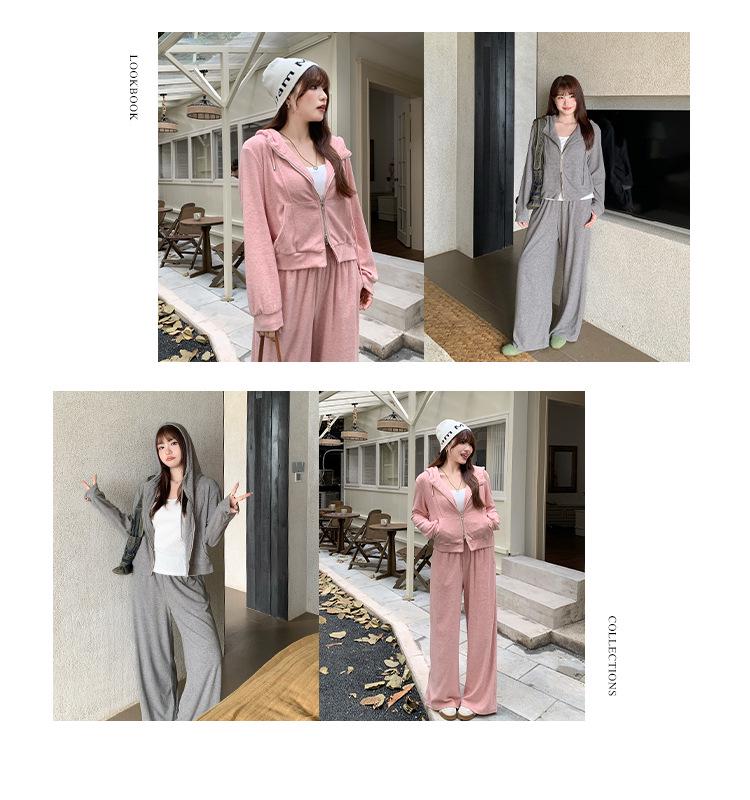 Women's Plus Size Slimming Long Sleeve Sporty Jacket - Autumn Fat MM Belly Covering Sweatshirt