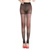 Women Summer Ultra Thin Sheer Footless Stirrup Tights Stockings Solid Color Control Top Silk Pantyhose Dance Leggings