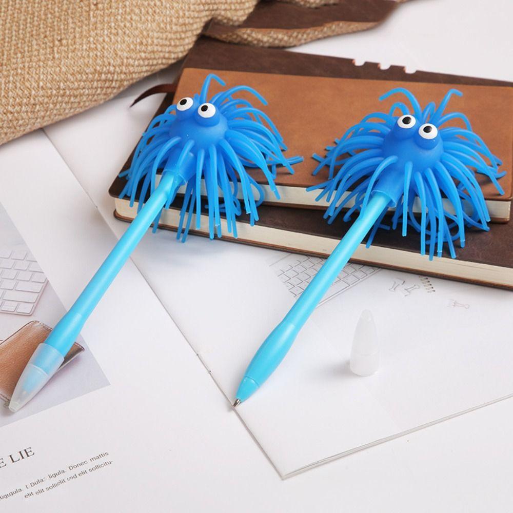 Quick-Drying Neutral Gel Pens Fluffy Ballpoint Pen Cartoon Signature Pen  Stationery