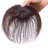 White Hair Top Side Women Wig Hair Pad Clip Synthetic Wig Pads Hair Pieces Seamless Hair Pads