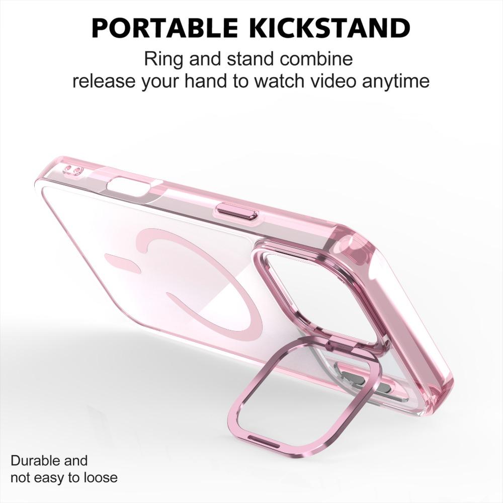 Kovové pouzdro na telefon Magsafe s ochranou objektivu pro iPhone 17 Pro Max 7 Air 16 15 14 13 12 Pro Max Bezdrátové nabíjení Změna barvy Kryt