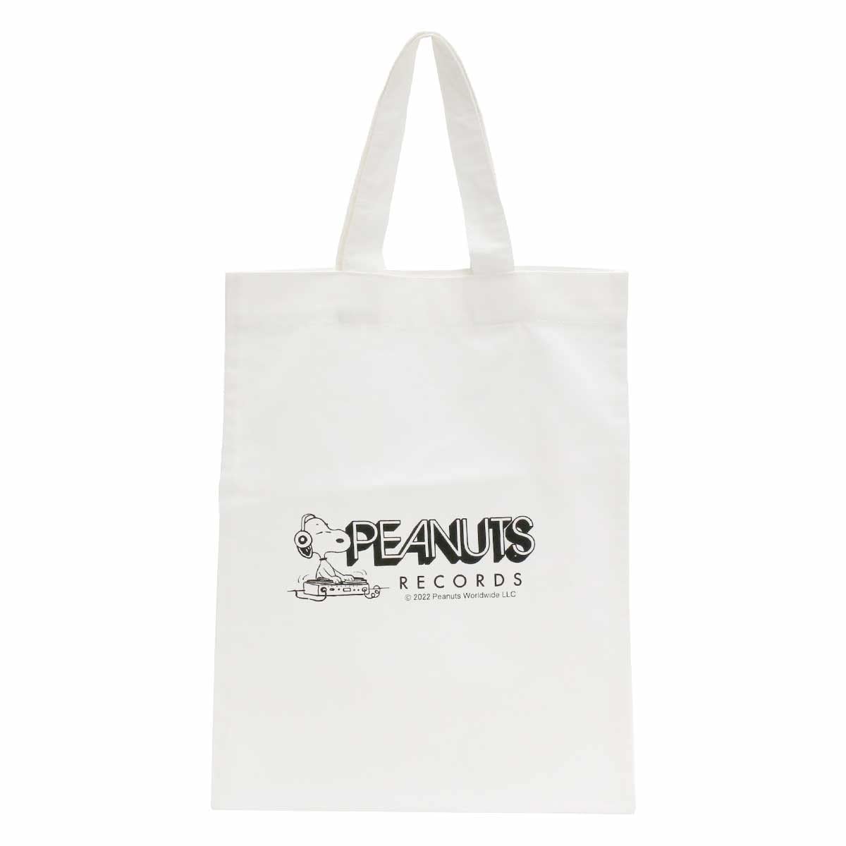 

Peanuts Snoopy Tote Eco Easy to Compact Cotton SNOOPY Cotton Tote Record Bag, A4/B4 Size, Bag, Fold, Bag, Bag, No. 73420, Women s, (1)