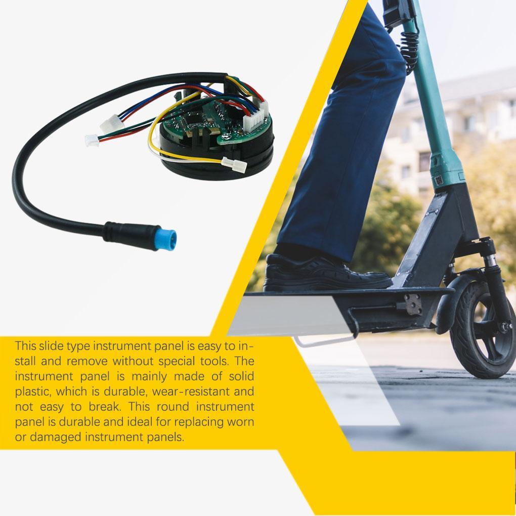 Skateboard Dashboard Scooter Bluetooth-compatible Dash Board Panel Scooter Modification Replacement for ES1/ES2/ES3/ES4