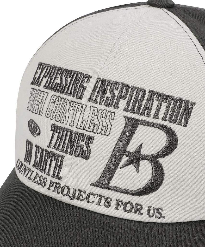 BAUF B Logo Ball Cap [Charcoal]