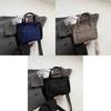Stylish Nylon Bag Women 2023 New Korean Style Autumn Winter Retro Fashion Square Bag Single Shoulder Bag Black