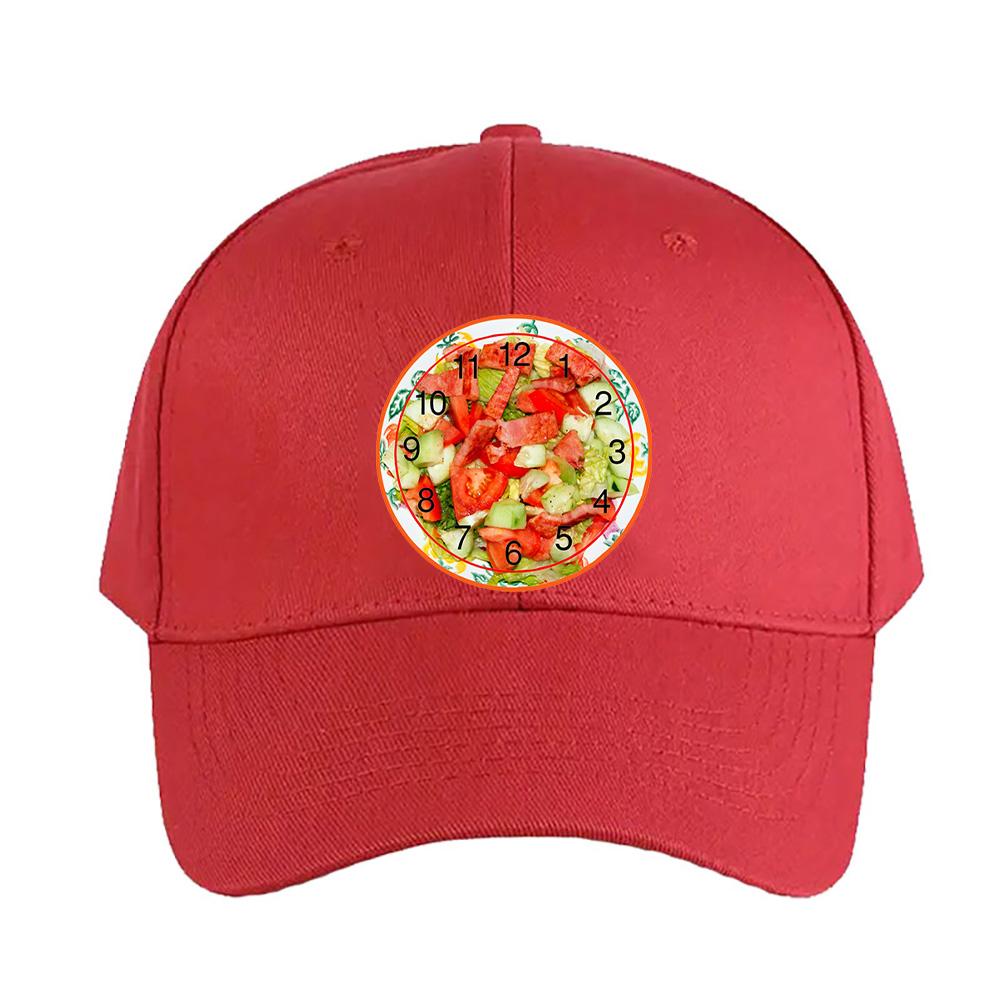 Time for a Salad Woman Man Baseball Cap Adult Adjustable with Curved Brim Hiking Fishing Hat Sun Protection Sun Hat Duckbill Cap