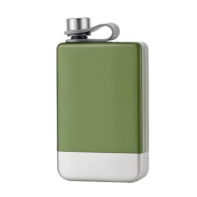 

Hiking stainless steel water bottle and wine bottle, outdoor portable travel set, popular for multiple usage scenarios