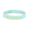 Douyin Popular NBA Star Signature Luminous Silicone Sports Bracelet/Wristband