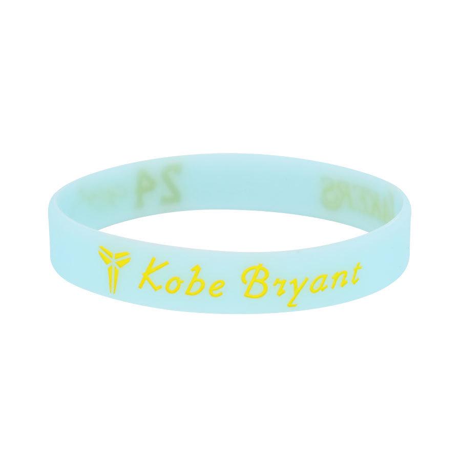 Douyin Popular NBA Star Signature Luminous Silicone Sports Bracelet/Wristband