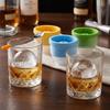 3PCS/SET Stackable Ice Ball Maker 6cm Diameter Food-Grade Silicone Silicone Ice Tray Quick-Freezing DIY Whiskey Ice Cube Mold