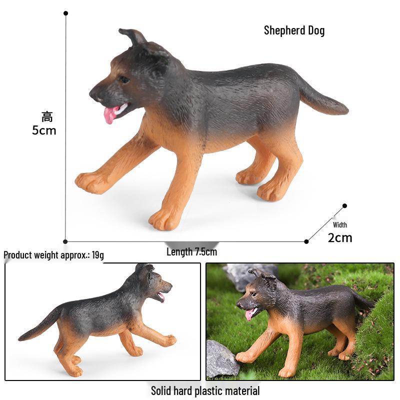 Solid Cute Animal Models: Squirrel, Shiba Inu, Teddy, Hamster, Panda, Flying Squirrel Car/Desktop Ornaments