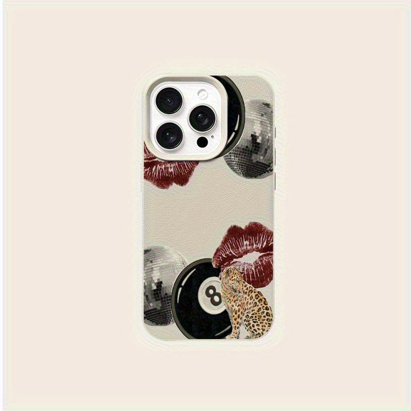 2026 K8422 Leopard Print Pool Pattern Phone Case