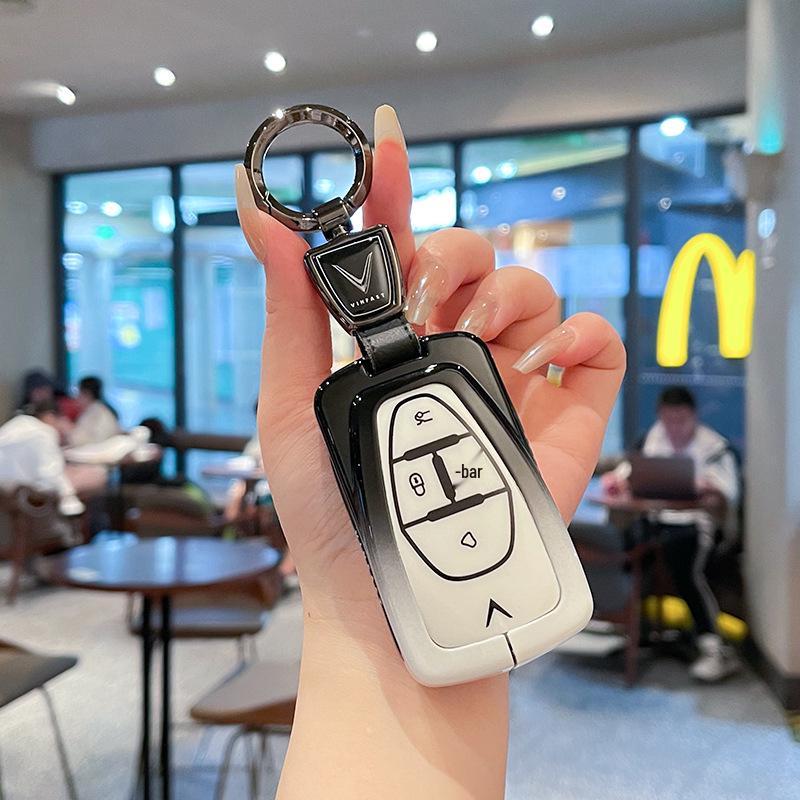 Premium Metal Key Cover for Vinfast Car Remote