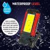 COB Work Light with Magnet LED Flashlight Camping Lamp IPX6 Waterpoof Torch USB Rechargeable Lantern As Power Bank