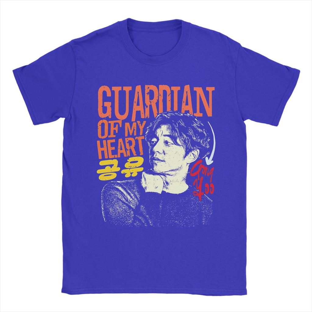 Funny Guardian of My Heart Gong Yoo  T Shirt Men Round Neck Short Sleeve Tops Shirts  Cotton Summer TopsTops