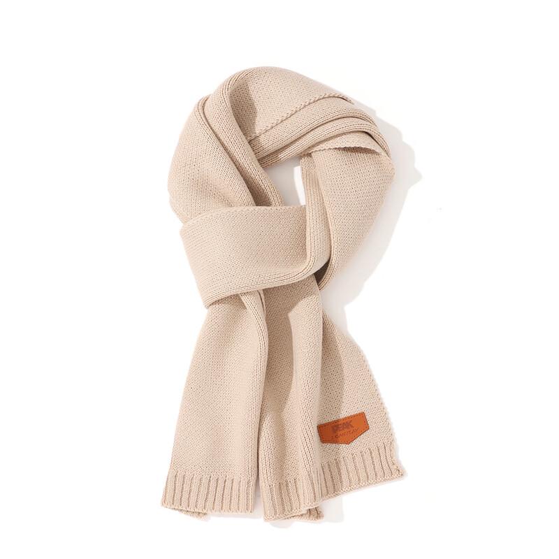 Peak Knitted Warm Cotton Scarf