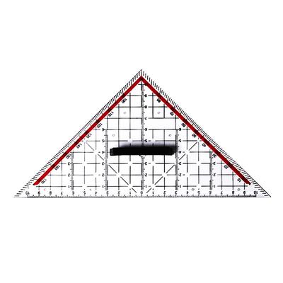 Gleichschenkliges Dreieck Handgezeichnetes Dreieckbrett Professionelles Speziallineal Winkelmesser Für Holzbearbeitung Innenarchitektur Design