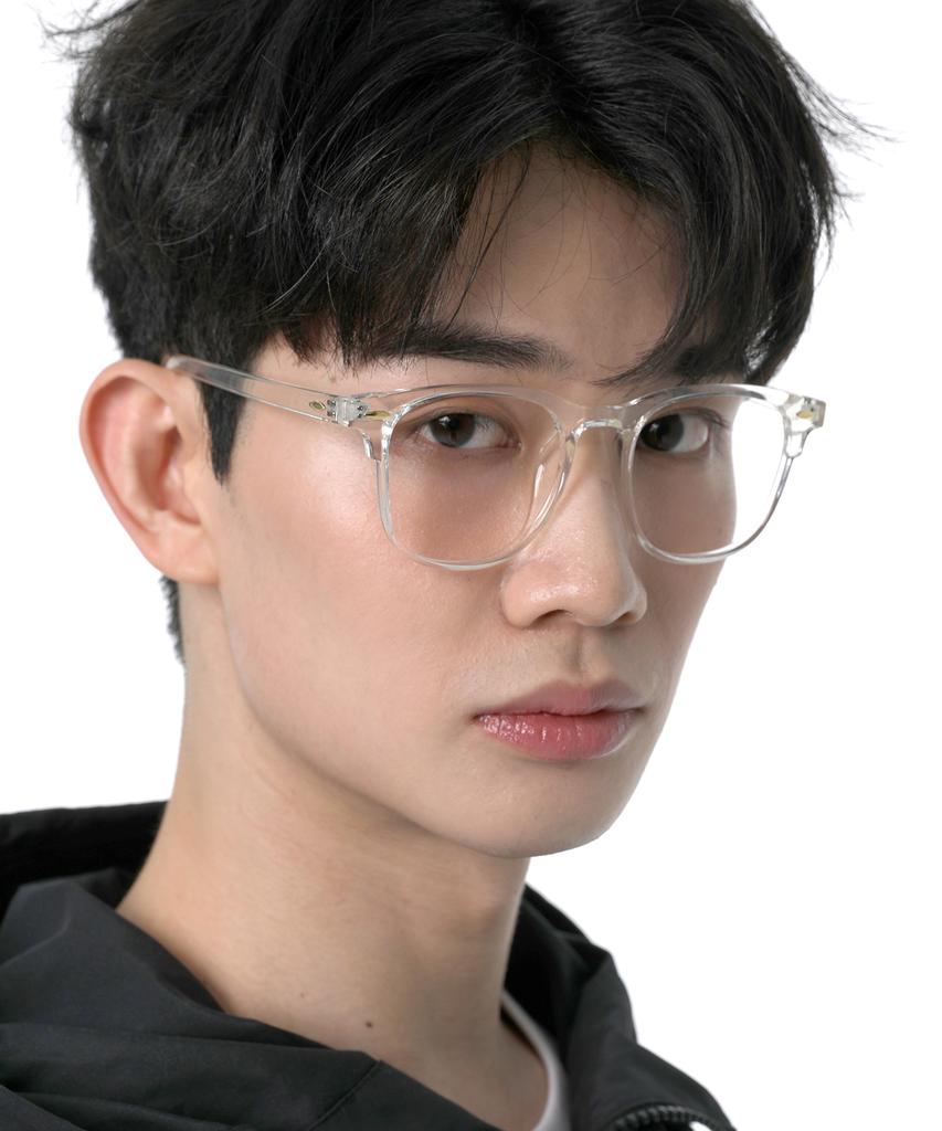 Eseubika Sbka Thur-C02 Blue Light Horn-Rimmed Glasses