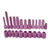 Sturdy Gas Lens Collet Body Assorted Kit, 46Pcs for TIG Welding Torch SR WP9 20 25, Superior Welding Performance