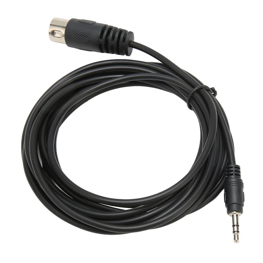 7 Pin Din Male to DC 3.5mm Male Cable Replacement Stereo MIDI DIN 7 Pin to 3.5mm Sound and Video Cable 9.8ft