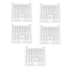 5Pcs Queen Bee Catcher Cage Plastic Queen Rearing Transport Cage Tool Beekeeping Accessory