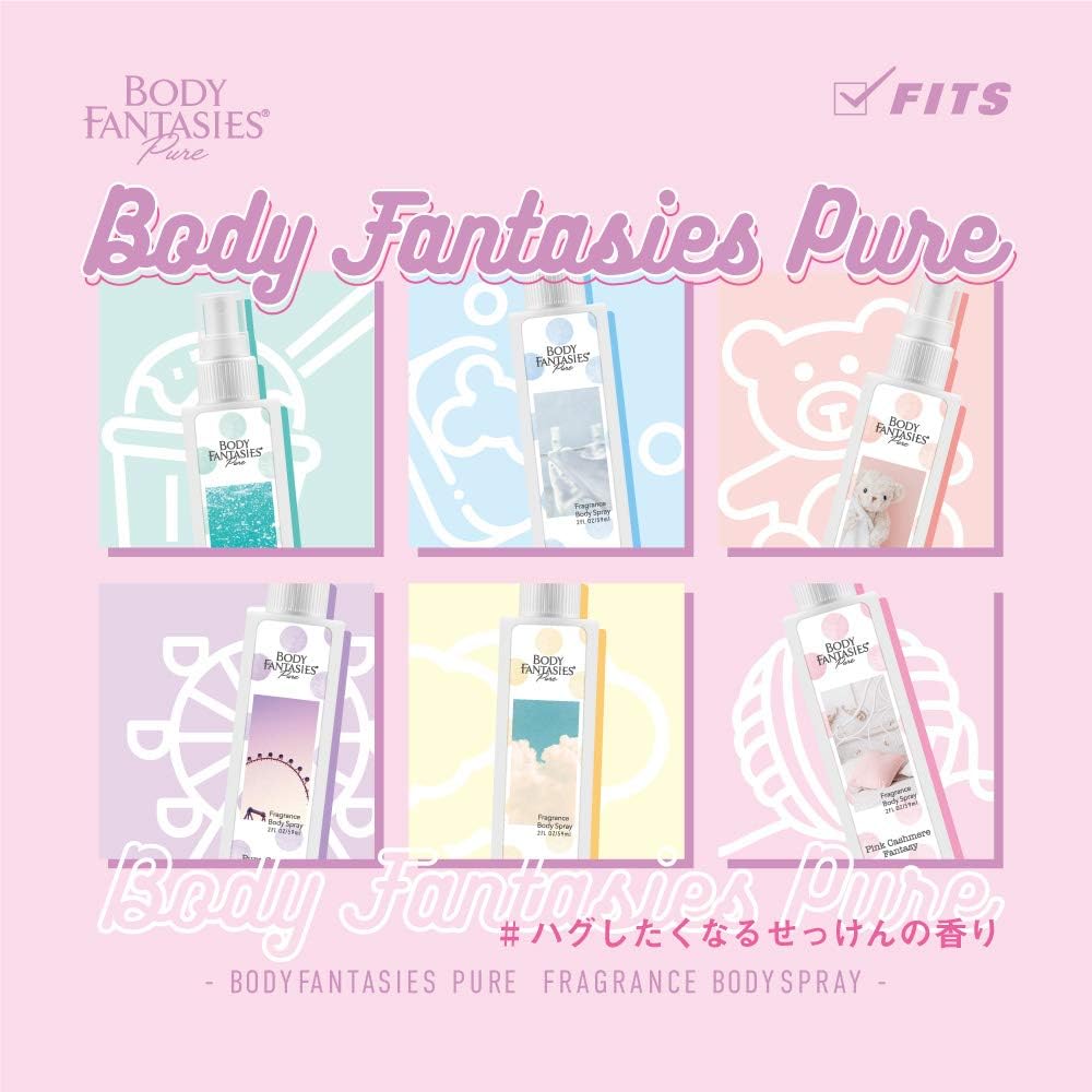 Body Fantasies  Body Fantasy  Body Fantasy Pure Body Spray Soft Cloud 59ml 59ml  X 1  59ml Soft Cloud