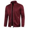 Autunno e inverno uomo lungo cerniera maglia maglione maniche sottili velluto trendy maglioni giacche taglie forti uomo