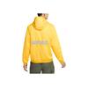 Nike Sportswear Just Do It Fleece-Lined Warm Reflective Casual Pullover Hoodie Men Tops Yellow CU4102-743