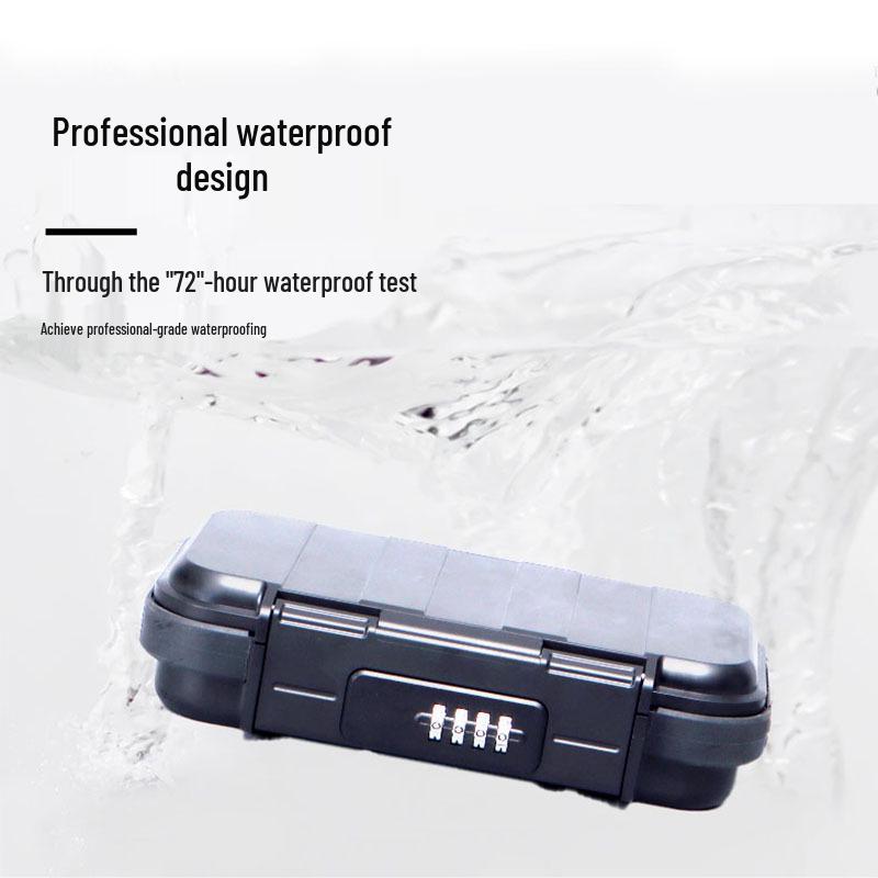 

Portable Waterproof Password Storage Box for Beach and Travel