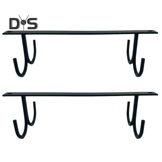2 Stück Becherhalter, einfache Installation unter dem Schrank, Becherhaken, platzsparende Becher-Aufhängehaken für die Küche zu Hause