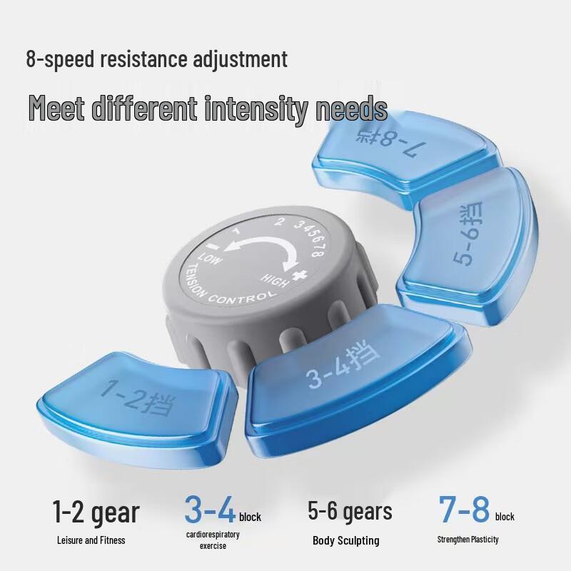 MERACH Mini Magnetic Elliptical Trainer CN Plug (adapter Included)