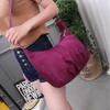 Borsa a tracolla in nylon impermeabile da donna con borsa a tracolla di grande capacità