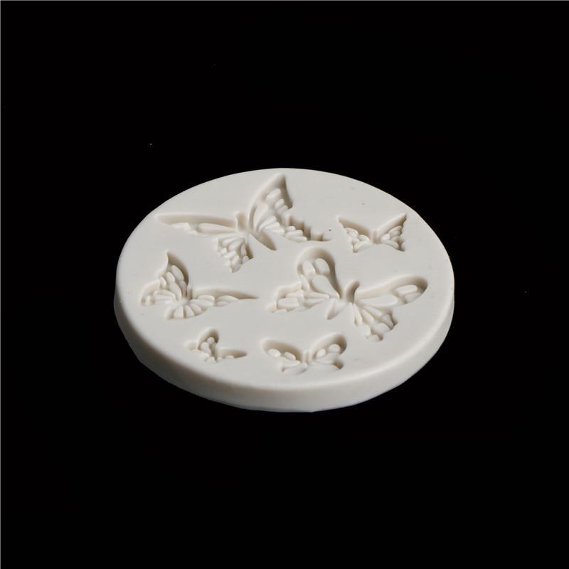Sugarcraft Butterfly Silikonform Fondantform Kakedekor Verktøy Sjokoladeform