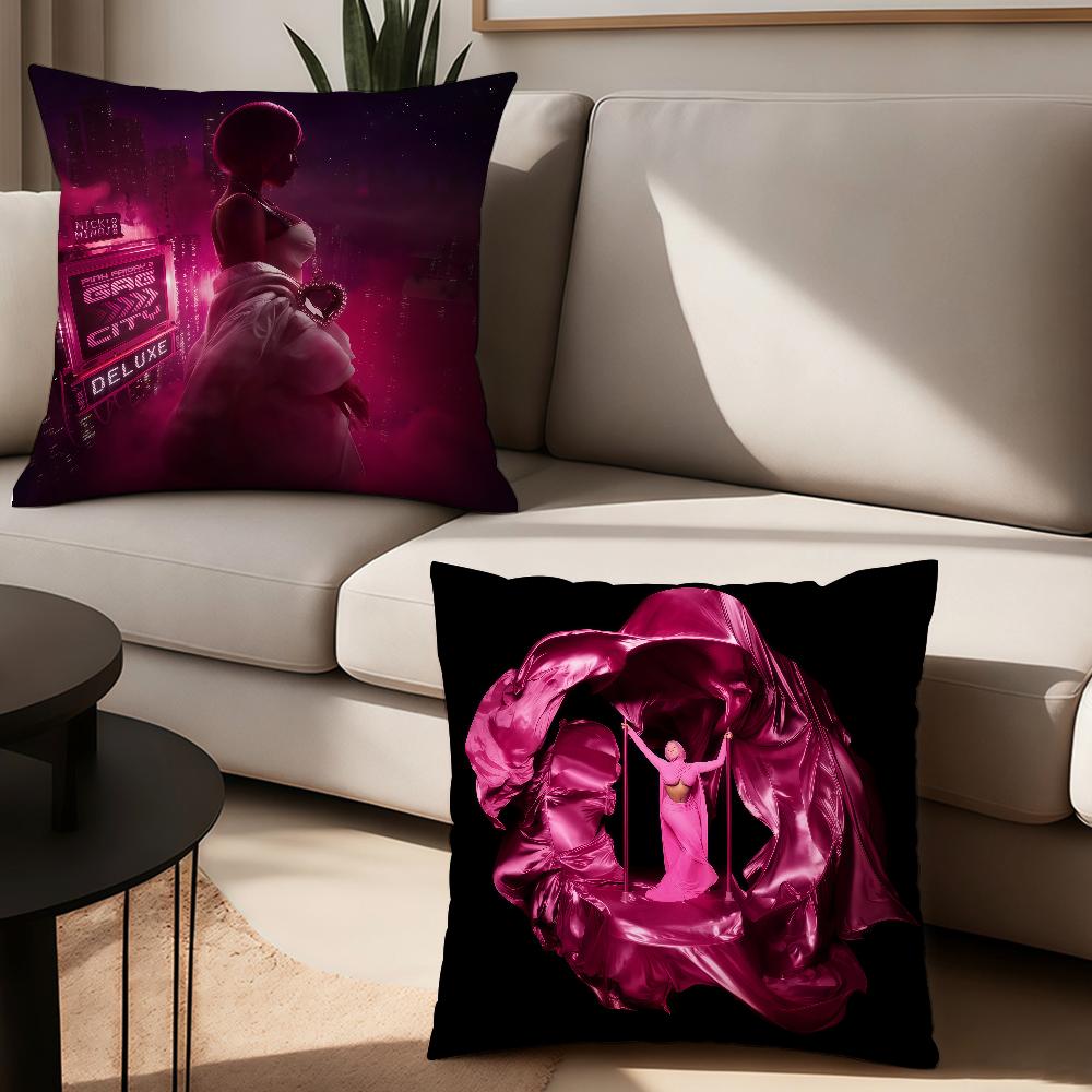 Tobago Rapper N-Nicki Minaj Pillow Case Suitable For Bedrooms Living Rooms Cars Home Decoration