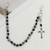 Hip Hop Gothic Men's and Women's Trendy Skull Pants Chain Cross Pants Chain Jeans Sub-Chain Accessories Pendant