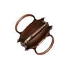 New MICHAEL KORS Mercer Cow Leather Trunk Bag, Handbag, Shoulder Bag, Crossbody Bag Women's Warm Brown 35S1GM9M2L-230