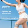 2PCS Adjustable Silicone Patellar Tendon Support Strap for Knee Brace Tendonitis Patella Bands Soccer Running Patella Stabilizer