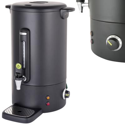Ohřívač kávy s nepřilévací výpustí černý Concept Line 18 l Hendi 211465