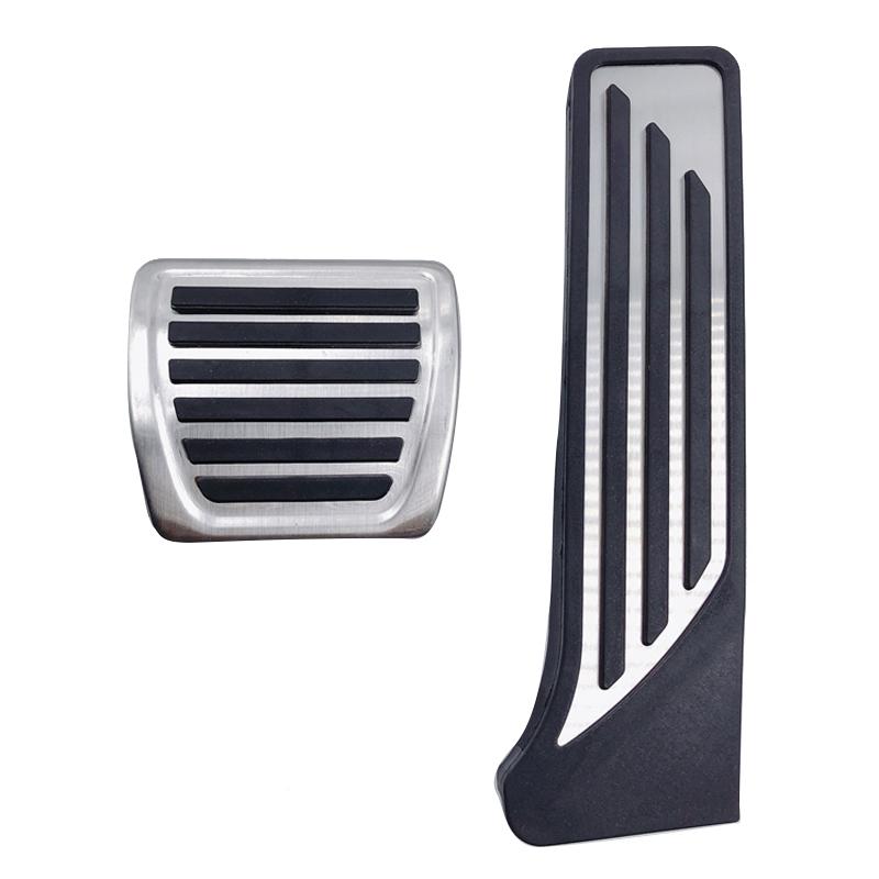 For Alfa Romeo Giulia 2016 2017 2018 2022 2023 Car Gas Fuel Accelerator Brake Pedals Cover Non-Slip Case Trim