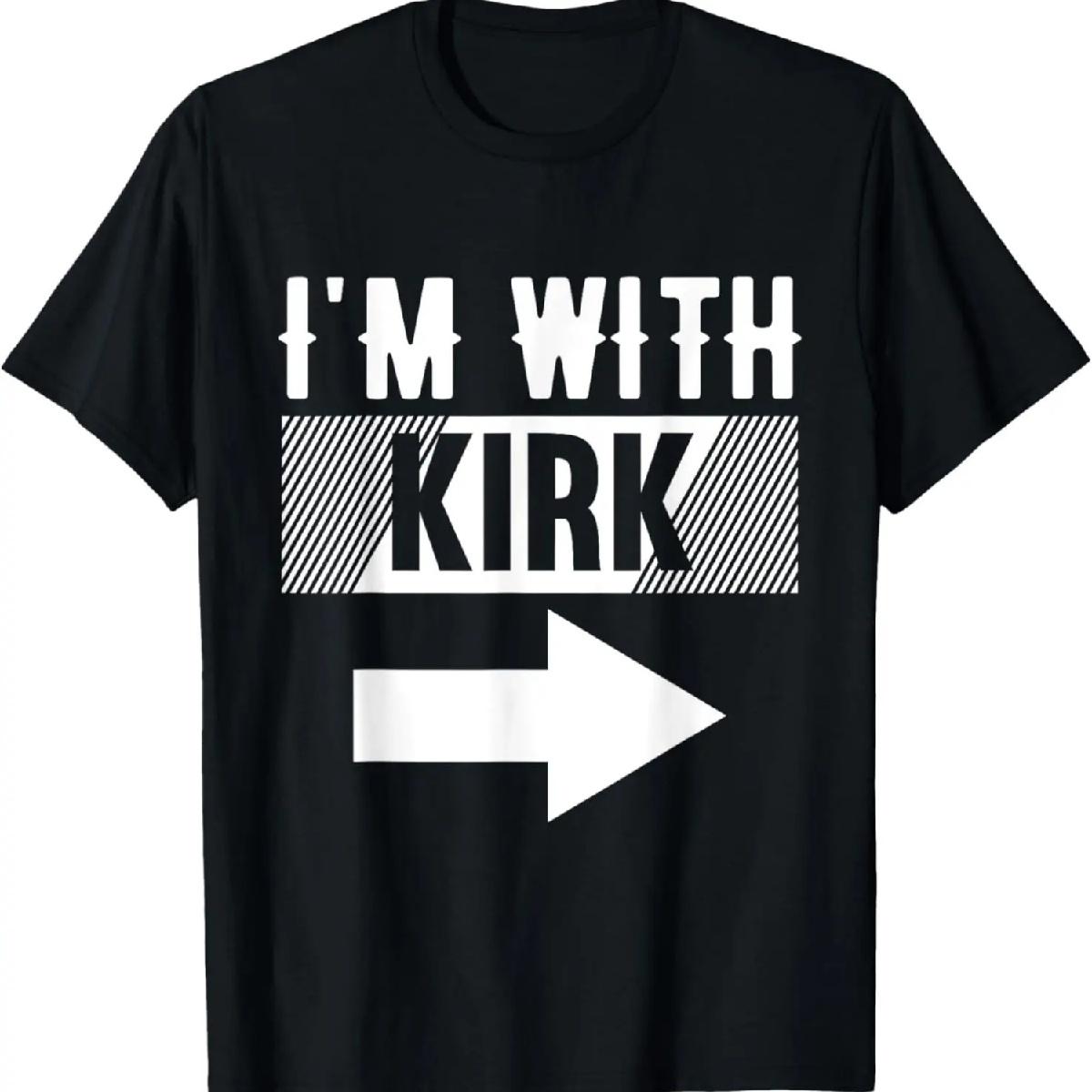 I m With KIRK T-Shirt For KIRK T-Shirt S