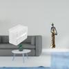 Acrylic Toilet Paper Storage Box Modern Towel Dispenser Wall Mounted Tissue